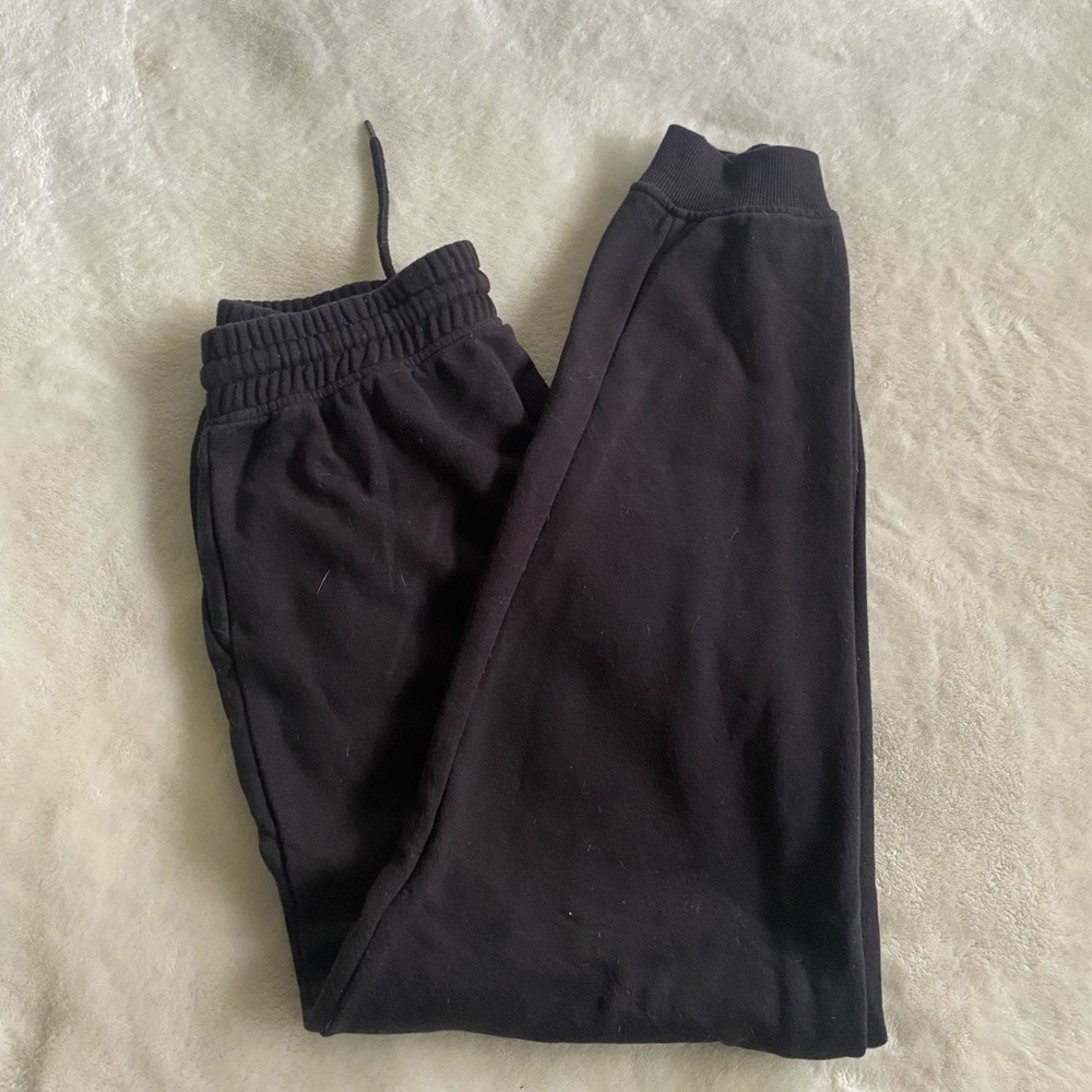 North Face black sweat pants - size S